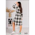 Платье Рубашка в клетку 165, Размер: 42-46 UKR (One size), фото , изображение 2
