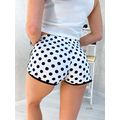 Жіночі короткі шорти в горошок 1119, фото , зображення 2