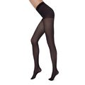 Conte Solo 70 Den женские классические плотные колготки с шортиками Nero черные, Цвет: Черный, Размер: 3, фото , изображение 3