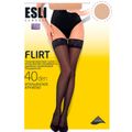 Esli Flirt 40 Den классические чулки средней плотности Melone  светло-телесные, Цвет: Светло-телесный, Размер: 1/2, фото 