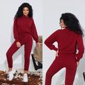 Женский спортивный костюм бордовый из ангоры 546, Цвет: Бордовый, Размер: 42-46 UKR (One size), фото 