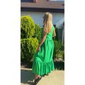 Летний длинный сарафан зеленый АК2036, Цвет: Зеленый, Размер: 48-52 UKR (One size), фото , изображение 2