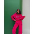 Жіночий спортивний костюм модний малиновий 860/1860, Колір: Малиновий, Розмір: 42-46, фото , зображення 2