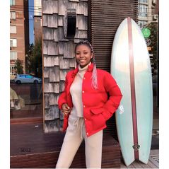 Женская стильная куртка красная на заклепках 5012, Цвет: Красный, Размер: S (42 UKR), фото , изображение 2