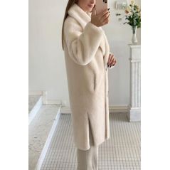 Женская шуба 09222, Цвет:  Айсберг, фото 