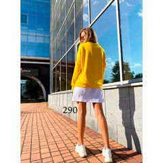 Свитшот-платье желтое 290, Цвет: Желтый , Размер: S-M (42-44 UKR), фото , изображение 2