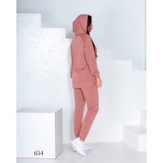 Жіночий спортивний костюм кави 654, Колір: Кавовий, Розмір: s-m, фото , зображення 2