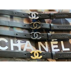 Женский кожаный ремень Chanel, Длина: 120 см, фото 