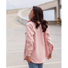 Рубашка женская кашемировая пудра 168, Цвет: Пудра, Размер: 42-46 UKR (One size), фото , изображение 2