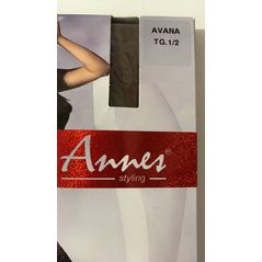 Annes Sila 40 Den Avana класичні жіночі панчохи середньої щільності, Колір: Сіро-коричневі, Розмір: 1/2, фото , зображення 2