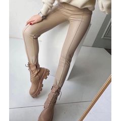 Жіночі лосини бежеві «Стрілка весна» #172, Колір: Бежевий, Розмір: M, фото 