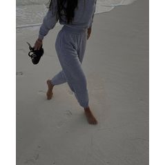 Жіночий спортивний костюм трійка батник+топ+штани сірий 119, Колір: Сірий, Розмір: s-m, фото , зображення 2