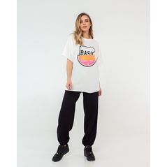 Женский спортивный костюм штаны и футболка черный 565, Цвет: Черный, Размер: S-M (42-44 UKR), фото 