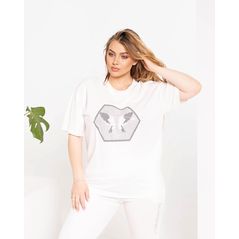 Жіночий спортивний костюм білий 393, Колір: Білий, Розмір: 46-48, фото , зображення 2