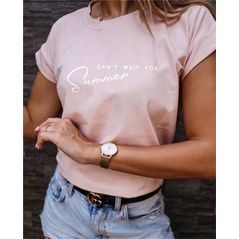 Женская футболка пудра 206, Цвет: Пудра, Размер: 42-46 UKR (One size), фото 