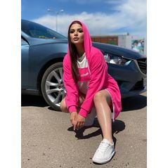 Жіночий спортивний костюм трійка малиновий 1071, Колір: Малиновий, Розмір: s-m, фото 
