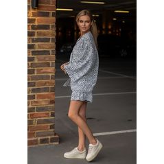 Женский летний костюм модный цвет белый  575/1, Цвет: Белый, Размер: 42-46 UKR (One size), фото 