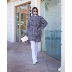 Кардиган женский с карманами цвет серый с496/1, Цвет: Серый, Размер: 50-52 UKR, фото , изображение 2