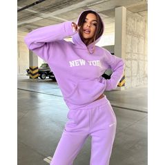 Женский спортивный костюм фиолетовый стильный 455, Цвет: Фиолетовый, Размер: S-M (42-44 UKR), фото 
