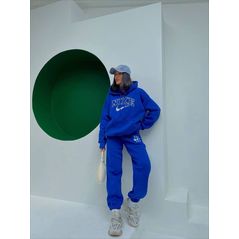 Жіночий спортивний костюм модний електрик 860/1860, Колір: Електрик, Розмір: 42-46, фото , зображення 2