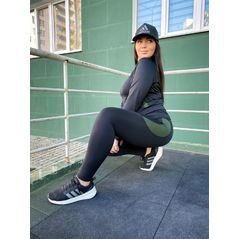 Жіноча термобілизна кофта та лосини колір чорний р15447, Колір: Чорний, Розмір: s-m, фото 