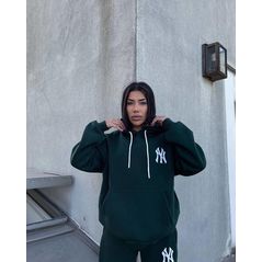 Жіночий спортивний костюм вільного крою зелений 271, Колір: Зелений, Розмір: 42-48, фото , зображення 2