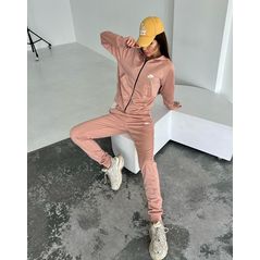 Жіночий спортивний костюм бежевий 478, Колір: Бежевий, Розмір: s-m, фото 