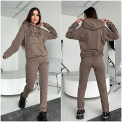 Женский спортивный костюм моко 473, Колір: Мокко, Розмір: s-m, фото 