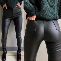 Жіночі лосини чорні 1893, Колір: Чорний, Розмір: S, фото 