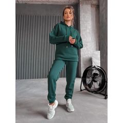 Женский спортивный костюм изумрудный с капюшоном 10429, Цвет: Изумруд, Размер: S-M (42-44 UKR), фото 