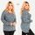 Жіноча кофта великого розміру 730, Розмір: 54-56, фото 