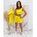 Жіночий спортивний костюм трійка жовтий 30186, Колір: Жовтий , Розмір: s-m, фото 