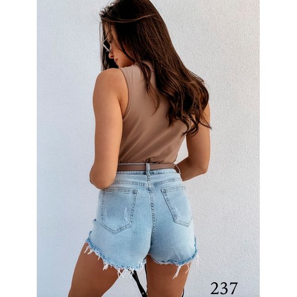 Жіночий боді капучино без рукавів 237, Колір: Капучино, Розмір: s-m, фото , зображення 2