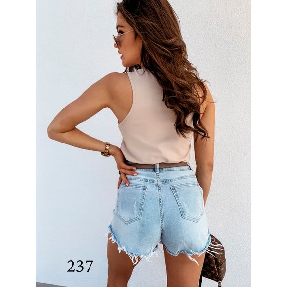 Жіночий боді бежевий без рукавів 237, Колір: Бежевий, Розмір: s-m, фото , зображення 2