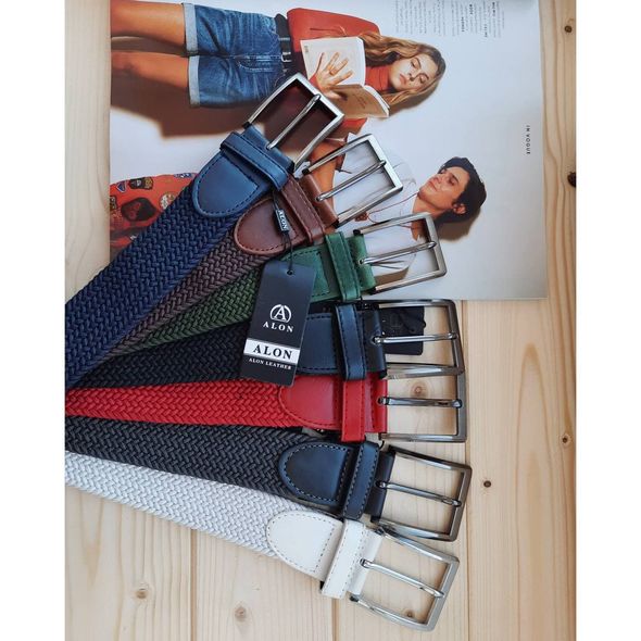 Женский резиновый ремень красный 4004-10, Цвет: Красный, Длина: 110 см, фото 