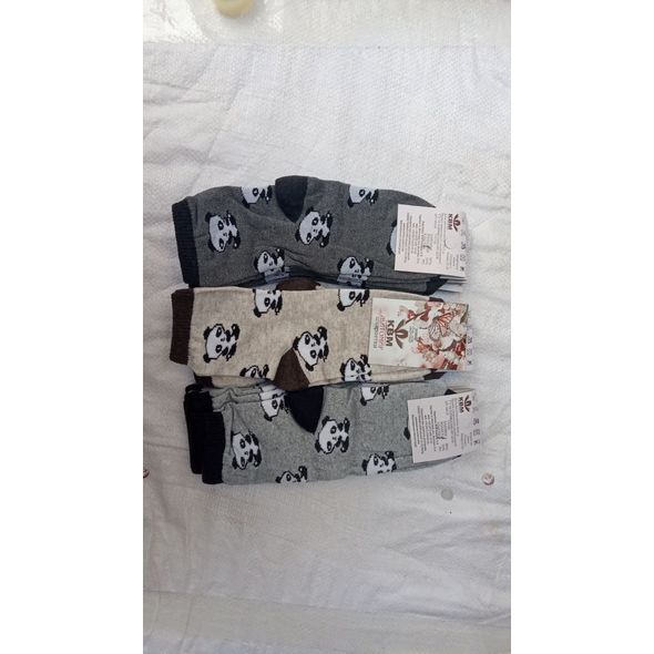 Набір шкарпеток жіночих з принтом панди 64, фото 