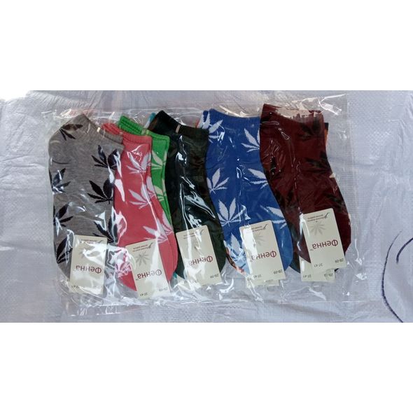 Женские носки короткие цветные 137, фото 