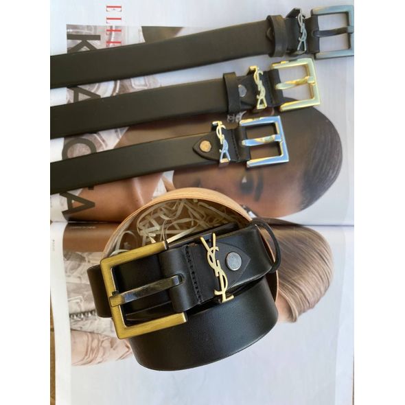 Кожаный женский ремень Yves Saint LAURENT, Длина: 120 см, фото 