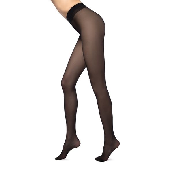 Conte Dress Code 40 Den классические колготки средней плотности без шорт  Nero черные, Цвет: Черный, Размер: 3, фото , изображение 2