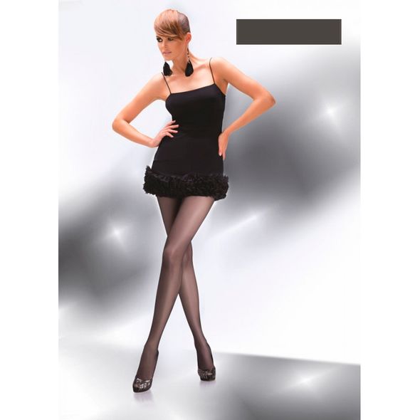 Annes OliVia 20 Den Fumo класичні жіночі колготки без шорт, Колір: Сірий, Розмір: 2, фото 