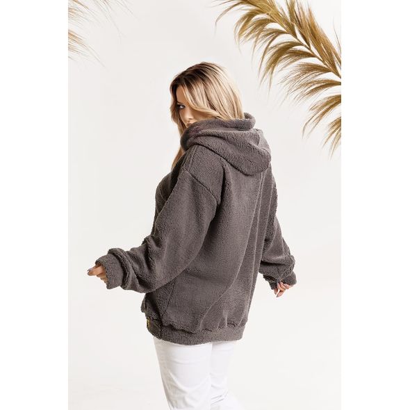 Жіноче худі великого розміру 1047, Розмір: 48-50, фото , зображення 2