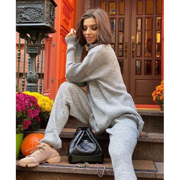 Жіночий спортивний костюм сірий кофта і штани 545, Колір: Сірий, Розмір: 42-46, фото 