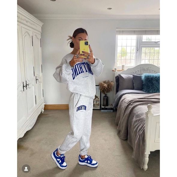 Жіночий спортивний костюм великих розмірів 412, Колір: Сірий, Розмір: 50-52, фото , зображення 3