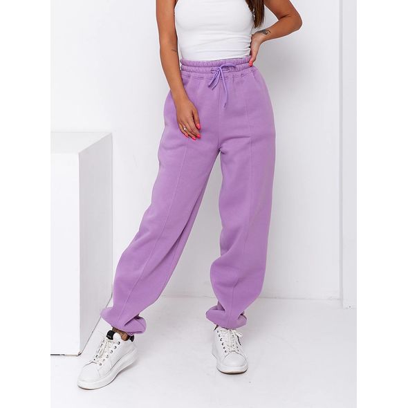 Жіночі брюки спортивні лаванда 596, Колір: Лаванда, Розмір: s-m, фото 