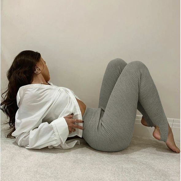 Жіночі лосини сірі 2006, Колір: Сірий, Розмір: s-m, фото , зображення 2