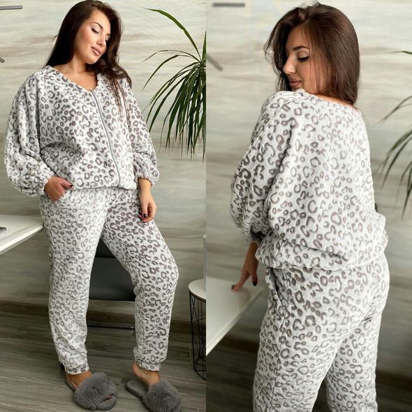 Женская пижама красивая теплая н802-41683-1, фото 